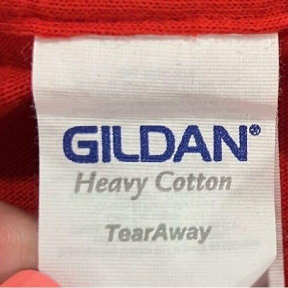 Milwaukee red 100% cotton Gildan tee shirt size 2XL - Picture 3 of 4